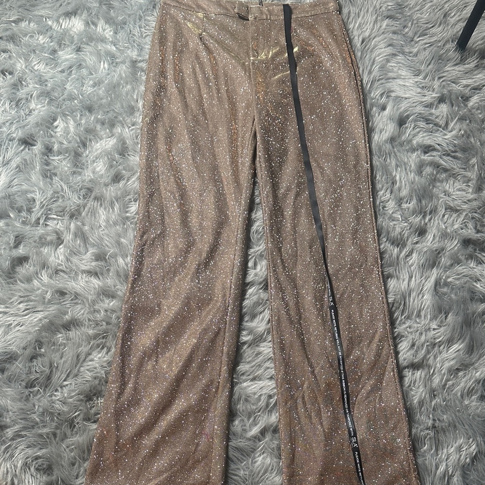 Sparkling Brown Women's Pants